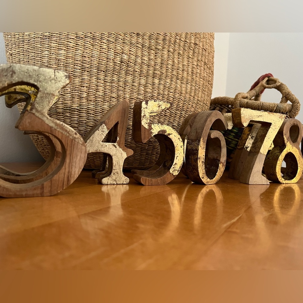 BHLDN Anthropologie table number